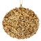 4" Gold Ice Sequin Ball Ornament – Sparkling Christmas Tree Decoration